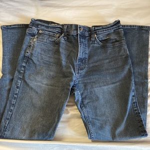 Goodfellow black denim slim straight jeans 32Wx30L